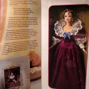 Sentimental Valentine Barbie 1996